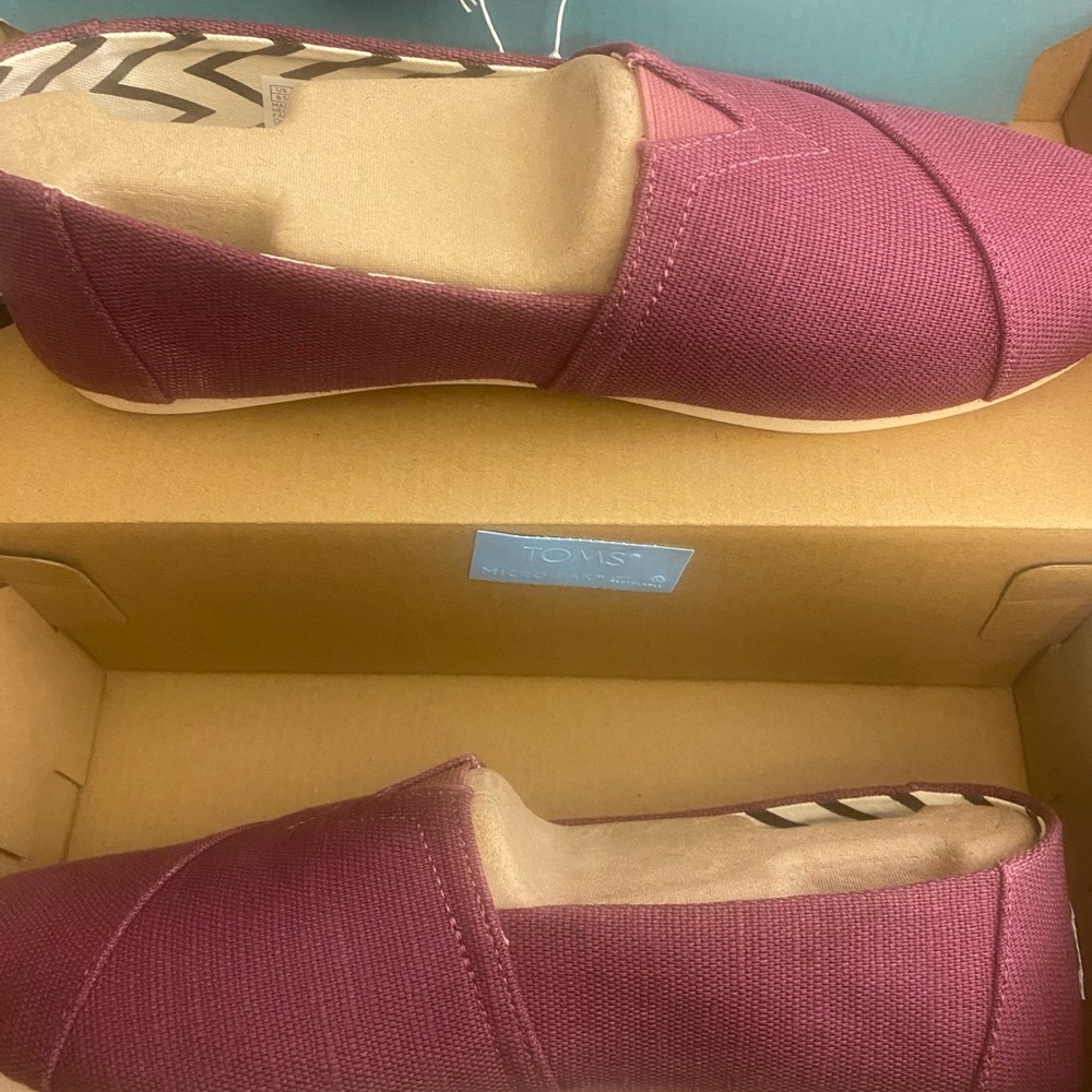 PLUM PURPLE TOM SHOES